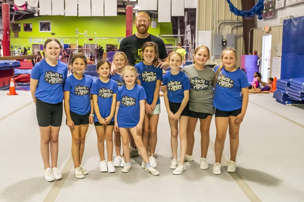 Photo of the Legacy All-Star Cheerleaders
